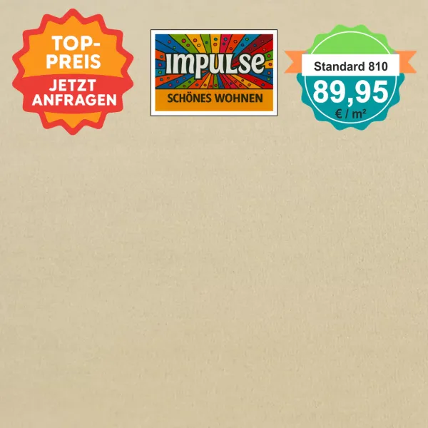 Girloon Standard Webware 2 m Farbe beige – Draufsicht mit Sonderpreis 89,95 €